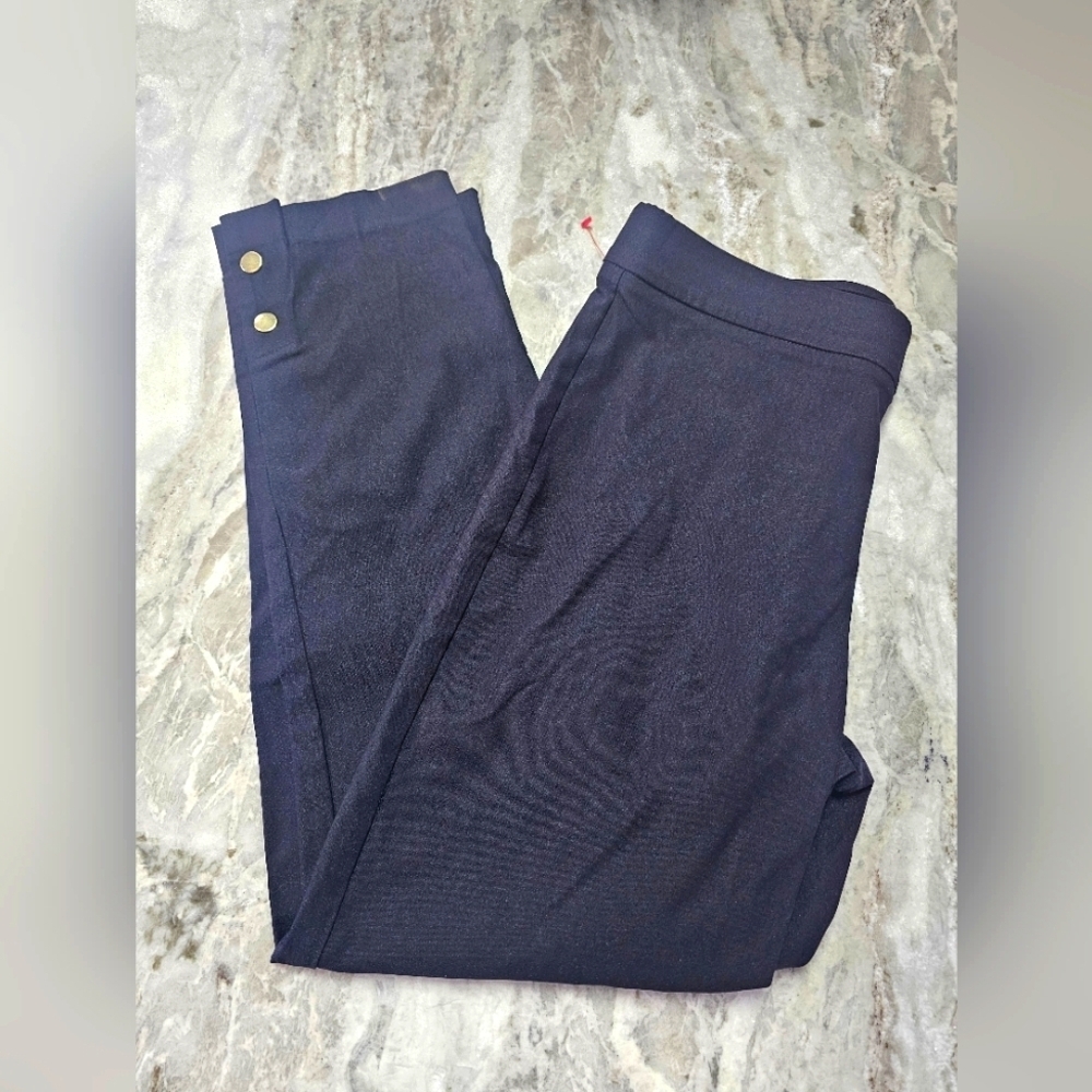 “Counterparts Women’s Black Pull-On Pants Size Small Stretch Career Dress Slacks
